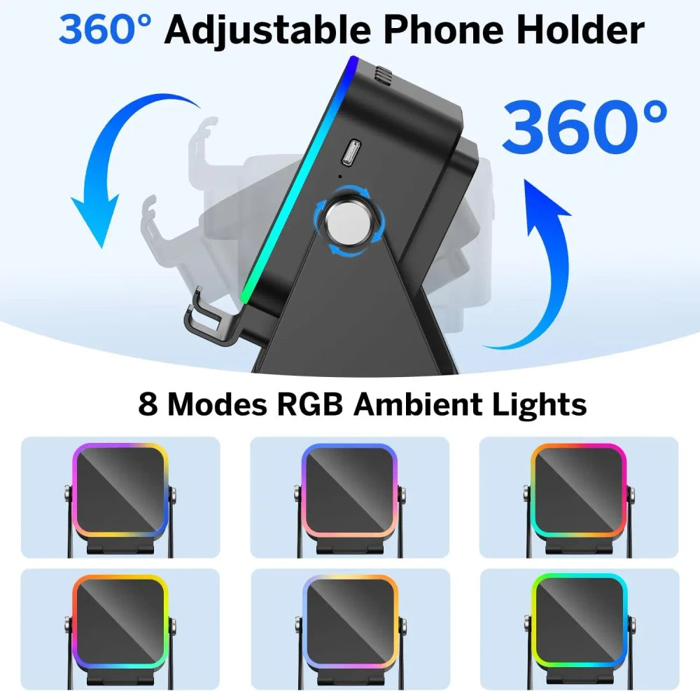 Wireless Induction Phone Speaker Stand